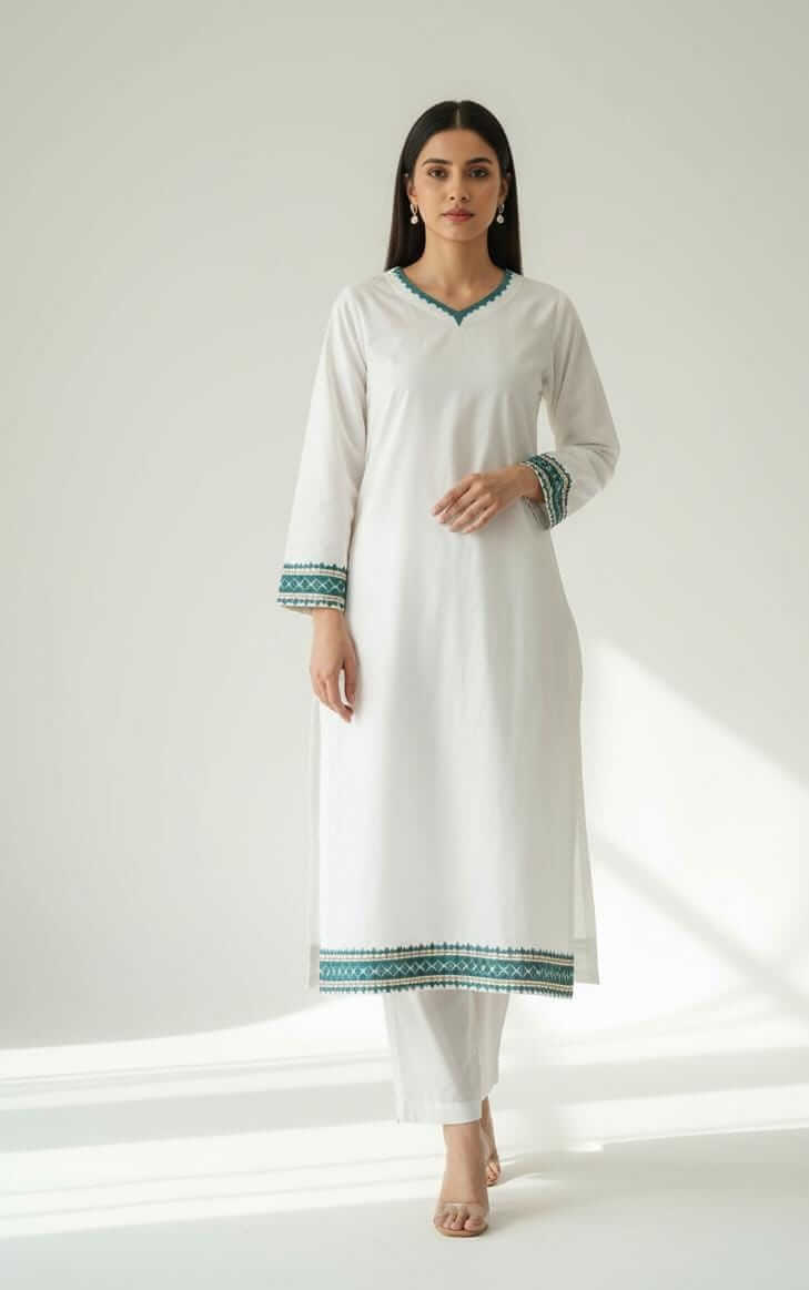unstitched suit Soft cotton Two-piece