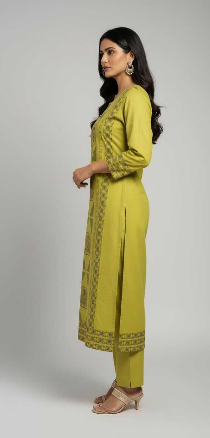 unstitched suit Chiffon Three-piece